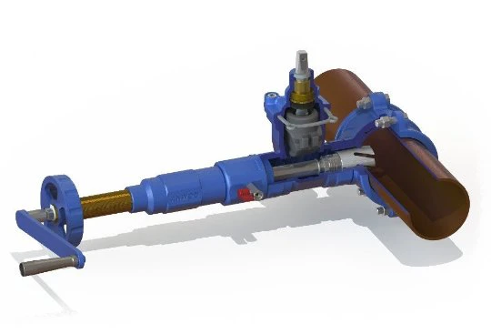 Nawiercanie przyłączy