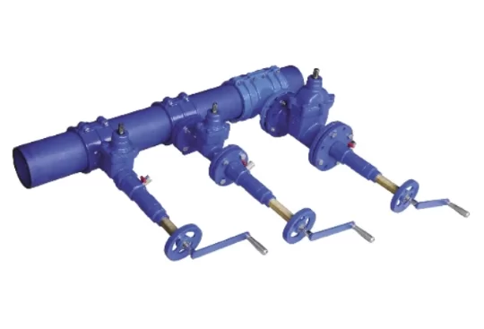 obejma gwintowana do nawiercania wodociągów pod cisnieniem